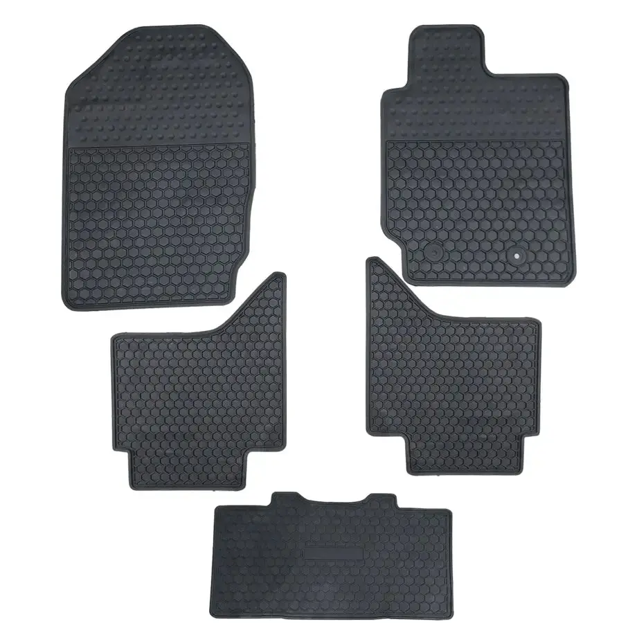 Toyota Hilux Revo (16-On) Rubber Mats (5-Piece) 1
