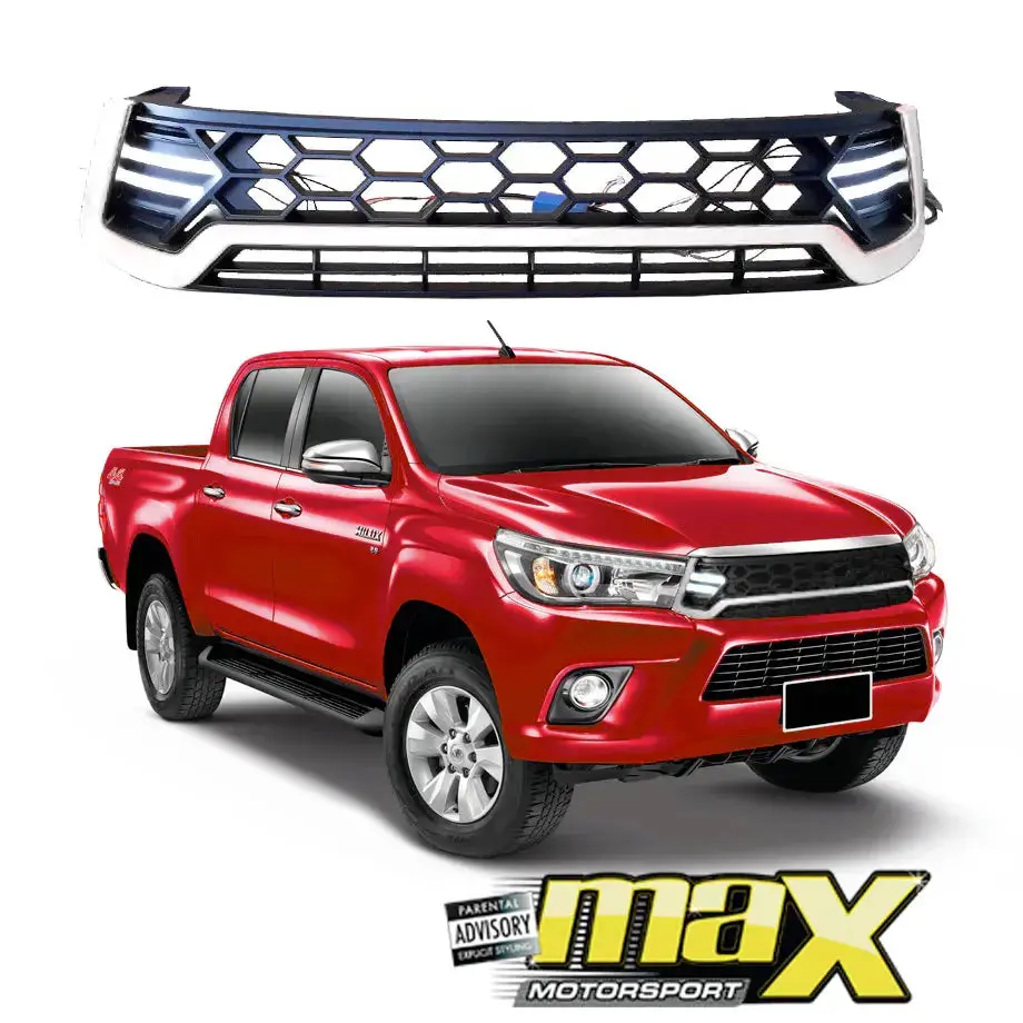 Toyota Hilux Revo (15-18) Trd Led Grille 1