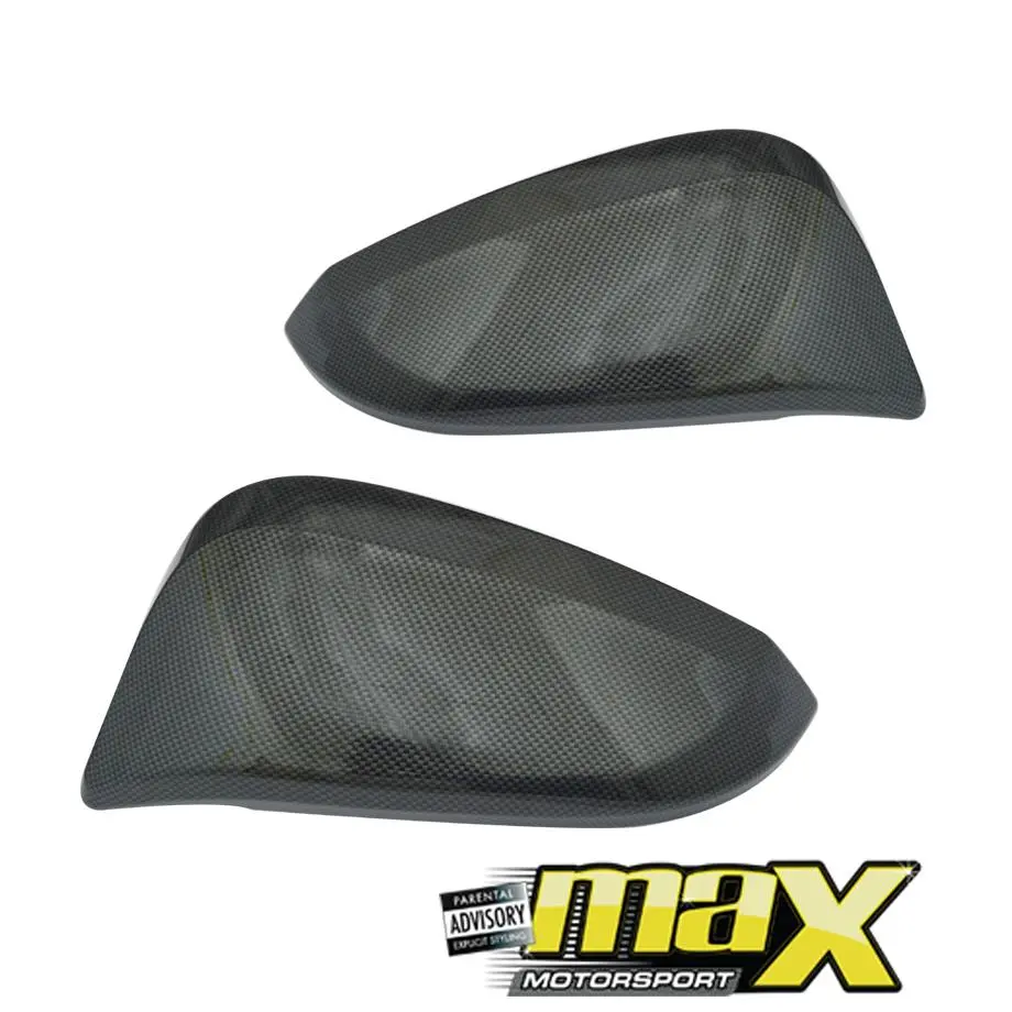 Toyota Hilux Revo (15-On) Carbon Fibre Mirror Cover 1