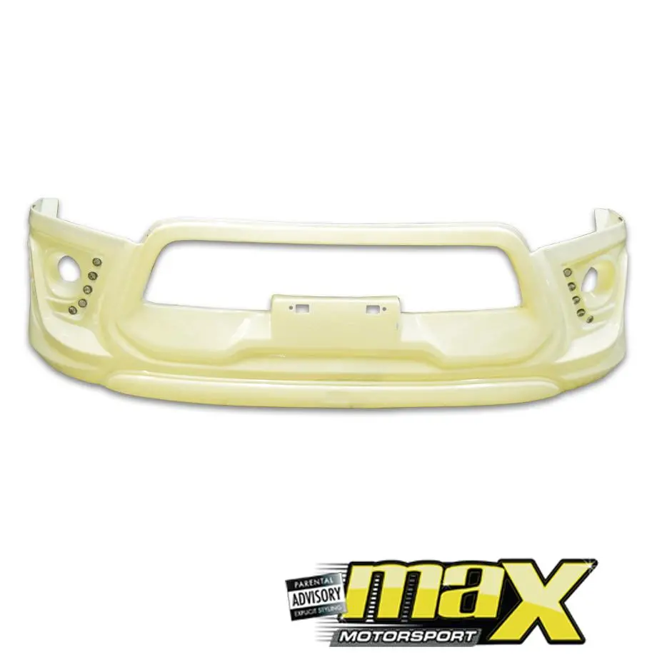 Toyota Hilux Revo (15-18) Trd Style Front Bumper Add On (Unpainted - Plastic) 1
