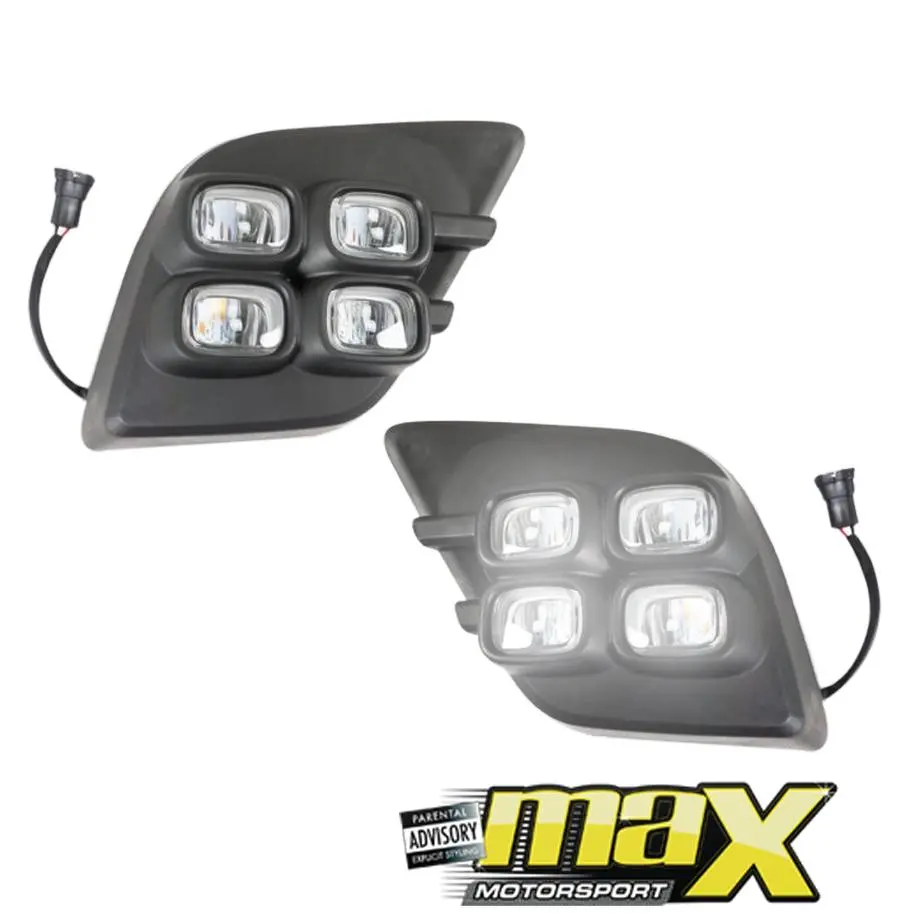 Toyota Hilux Revo (16-18) Drl Led Fog Lamps 1