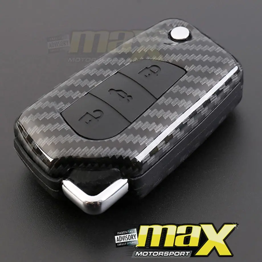 Toyota Hilux Revo (16-On) Carbon Fibre Key Case Cover 1