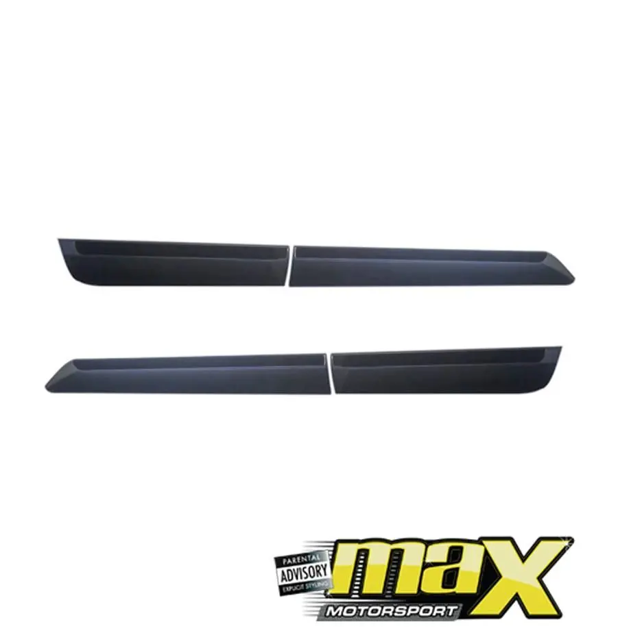 Toyota Hilux Revo (16-On) Double Cab Black Door Moulding 1