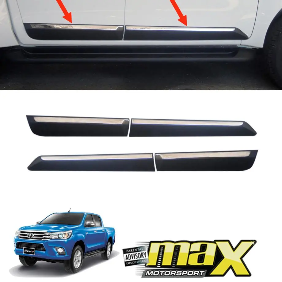 Toyota Hilux Revo (16-On) Double Cab Door Moulding 1