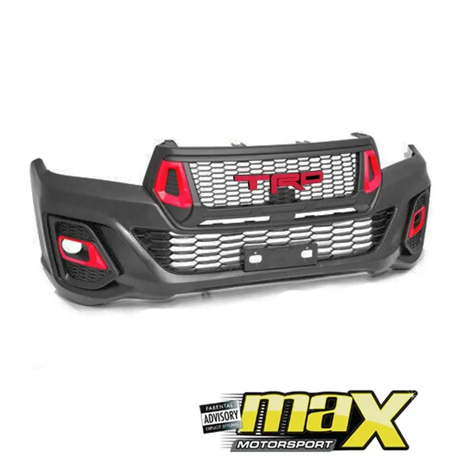 Toyota Hilux Revo (17-On) Trd Style Upgrade Front Bumper 1