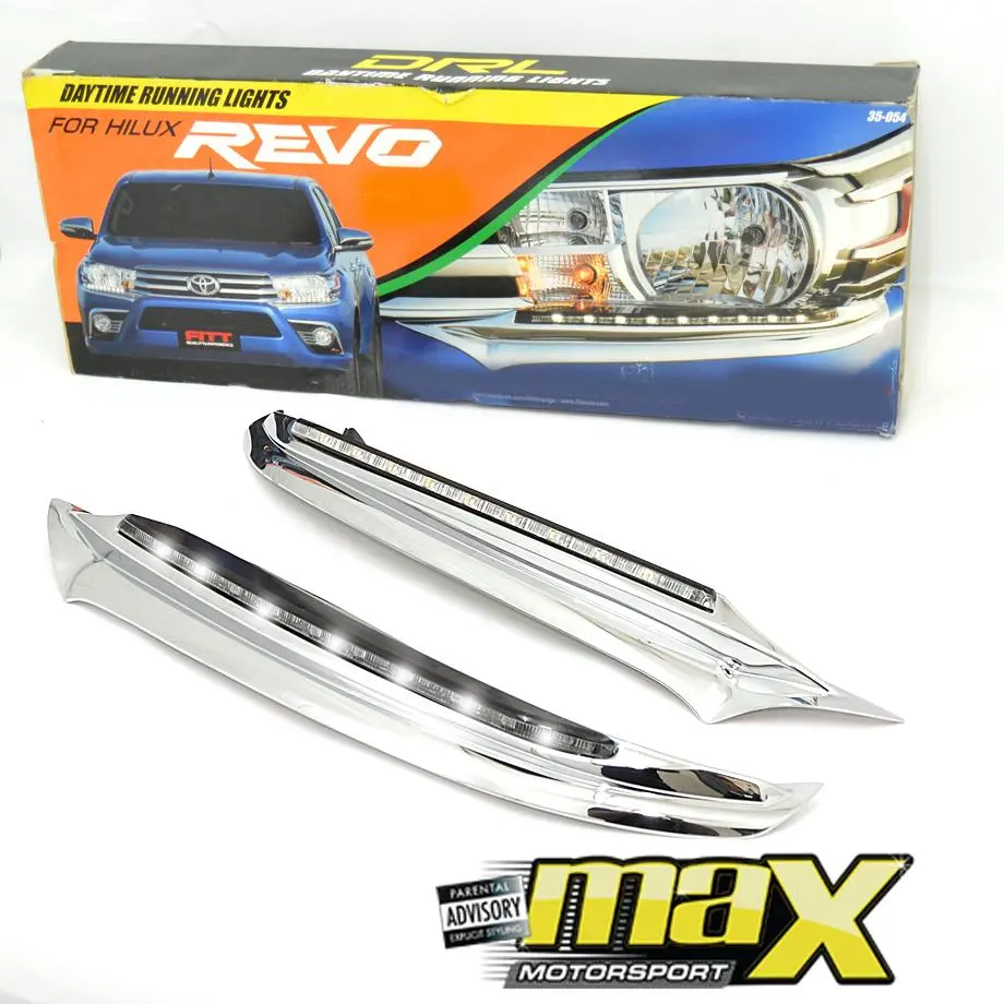 Toyota Hilux Revo (2015-2018) Drl Led Headlight Strip 1