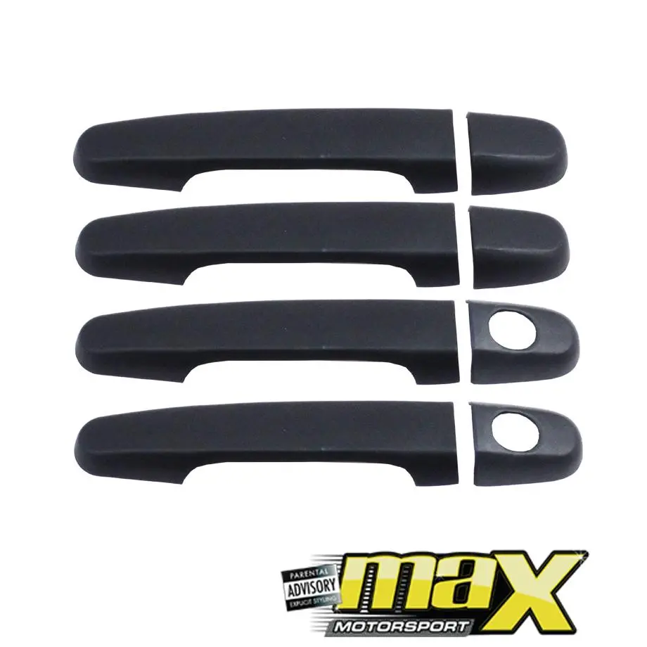 Toyota Hilux Vigo (05-15) Black Handle Covers 1