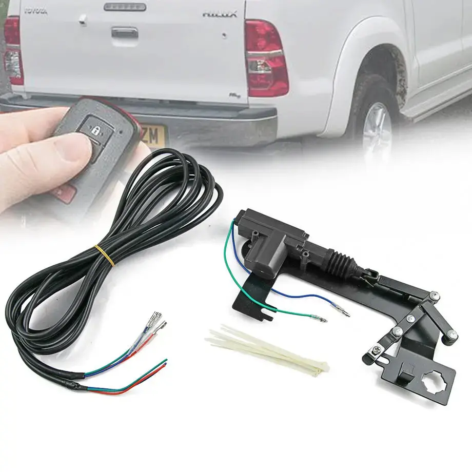Toyota Hilux Vigo (12-15) Powered Tailgate Lock Kits 1