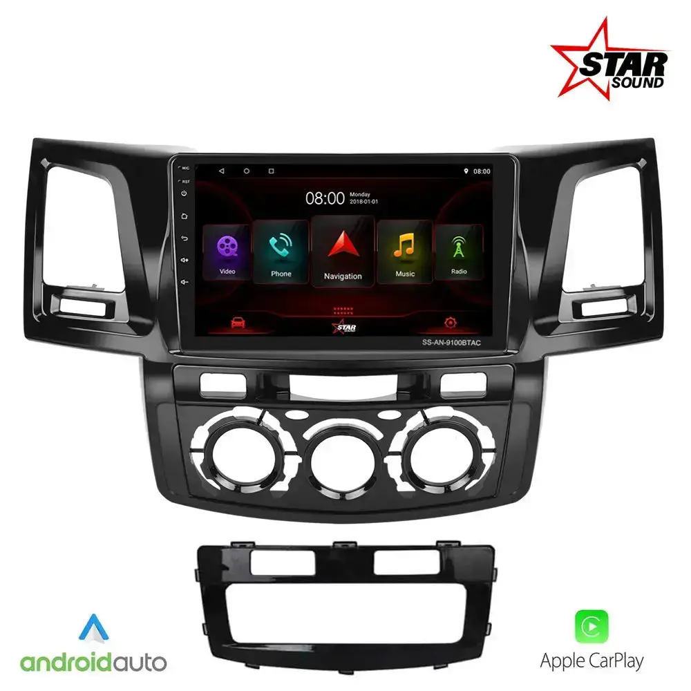 Toyota Fortuner (05-14) - 9 Inch Star Sound Android Entertainment & Gps System 1