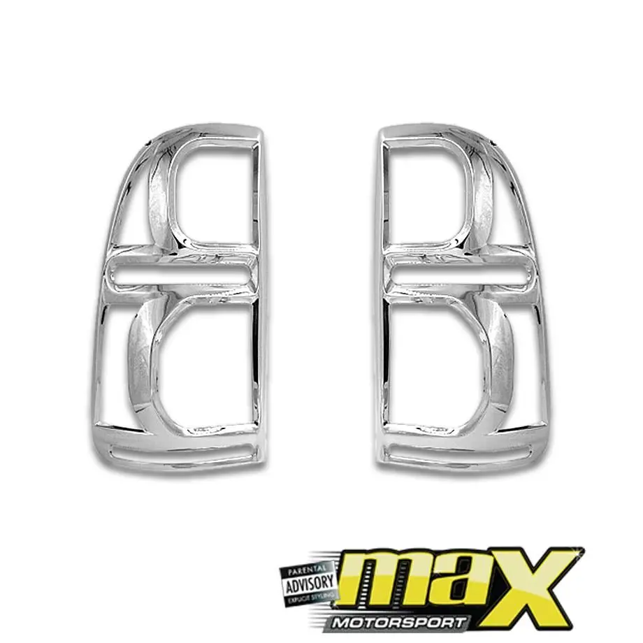 Toyota Hilux (13-15) Chrome Tail Lamp Surrounds 1