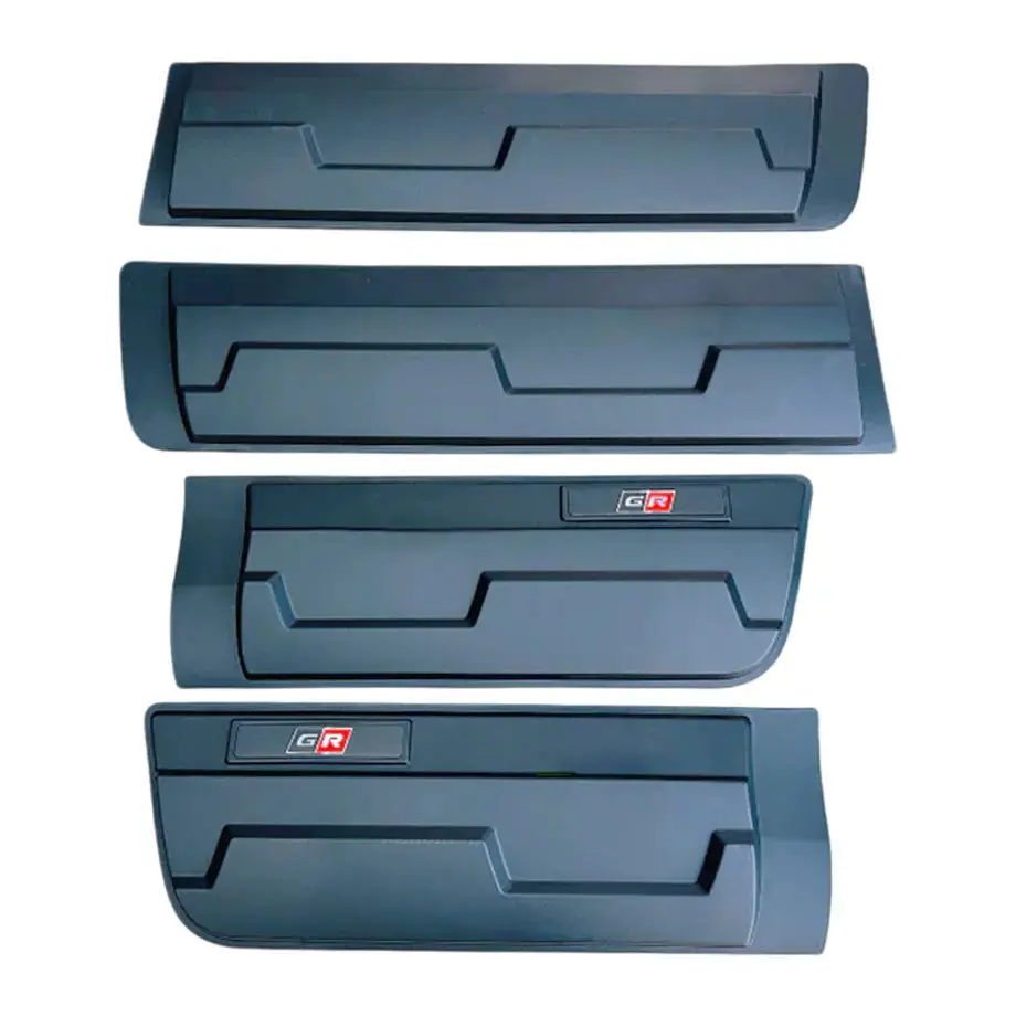 Toyota Hilux (16-On) Gr Sport Style Smooth Plastic Door Moulding 1