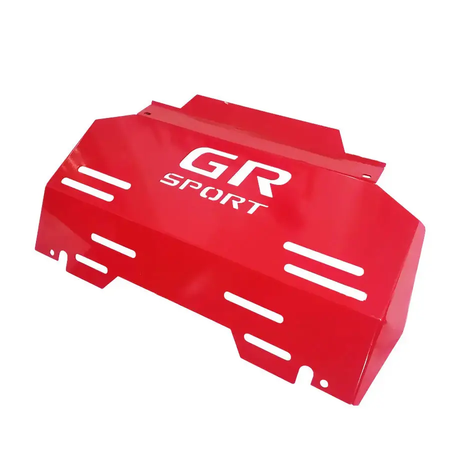 Toyota Hilux (16-On) Gr Sport Style Undercarriage Skid Plate (Red) 1