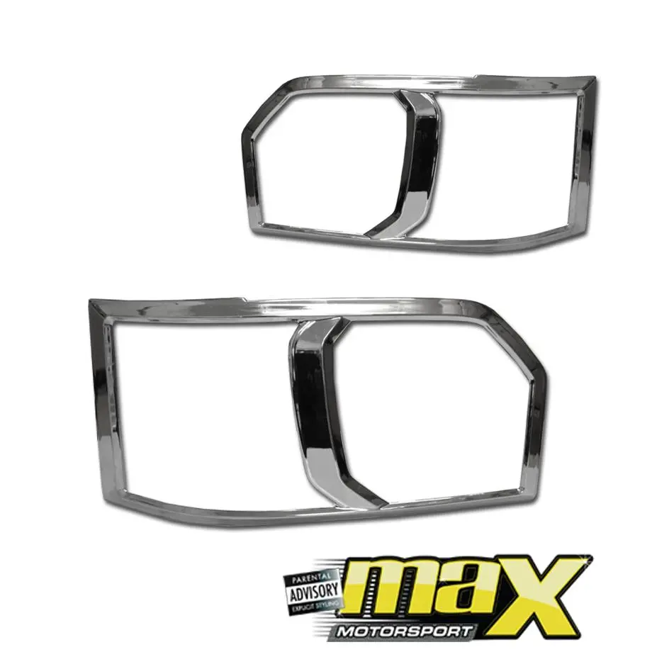 Toyota Quantum Chrome Headlight Surrounds (2015) 1