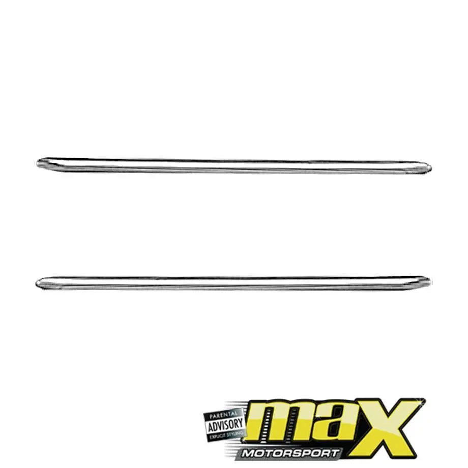 Toyota Quantum Chrome Side Step Bar 1