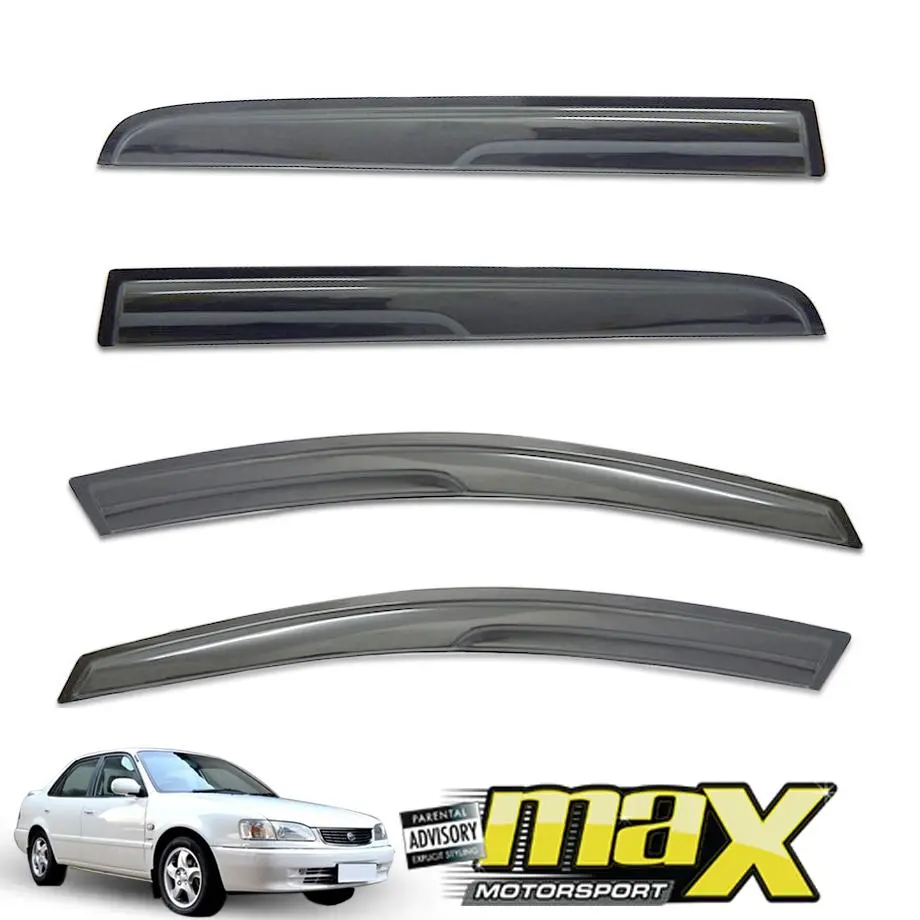 Toyota Rxi / Rsi (96-01) Black Windshield (4-Piece) 1