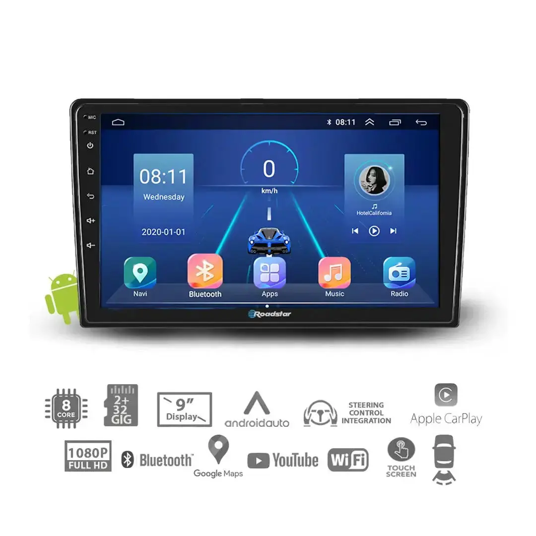 Toyota Run-X (02-06) - 9 Inch Roadstar Android Entertainment & Gps System 1