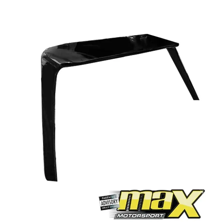 Toyota Tazz / Conquest Gloss Black Plastic Roof Spoiler 1