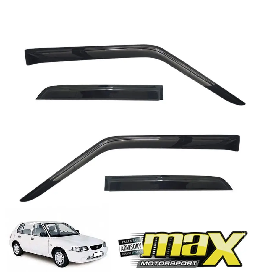 Toyota Tazz / Conquest (88-08) Black Windshield (4-Piece) 1