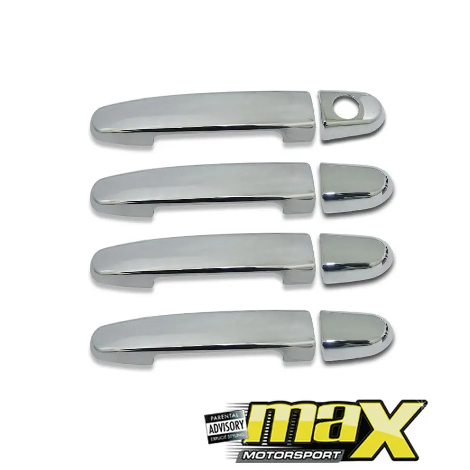 Toyota Yaris (05-14) Chrome Plastic Door Handle Covers 1