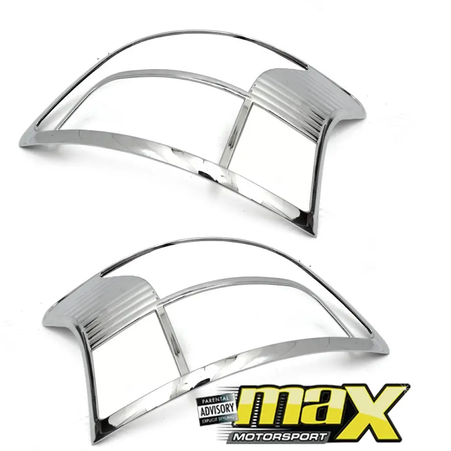 Toyota Yaris (06-09) Sedan Chrome Taillight Surrounds 1