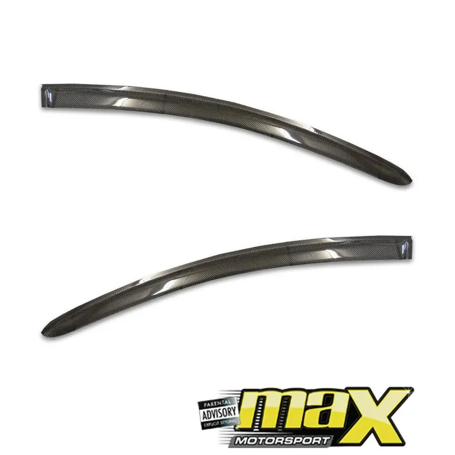 Toyota Yaris (06-On) 2 Door Windshields (Carbon Fibre Style) 1