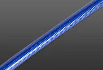 Transparent Blue Pvc Covered Brake Hose - Variation 2 1