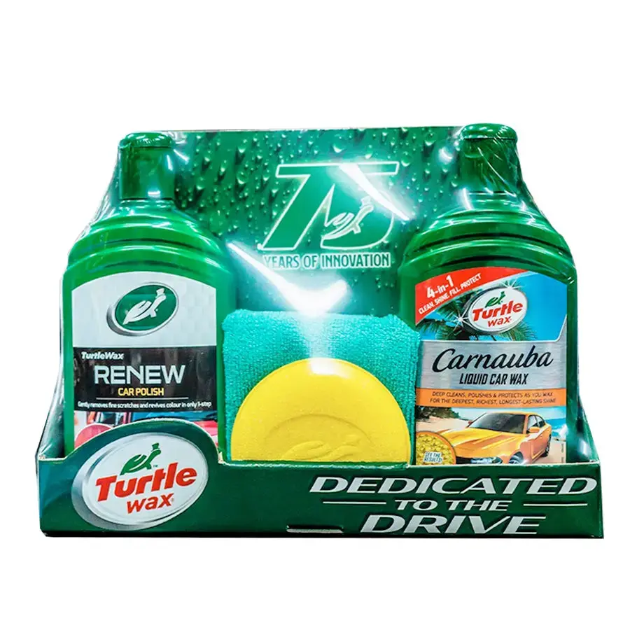 Turtle Wax Carnauba And Renew Polish Kit 1