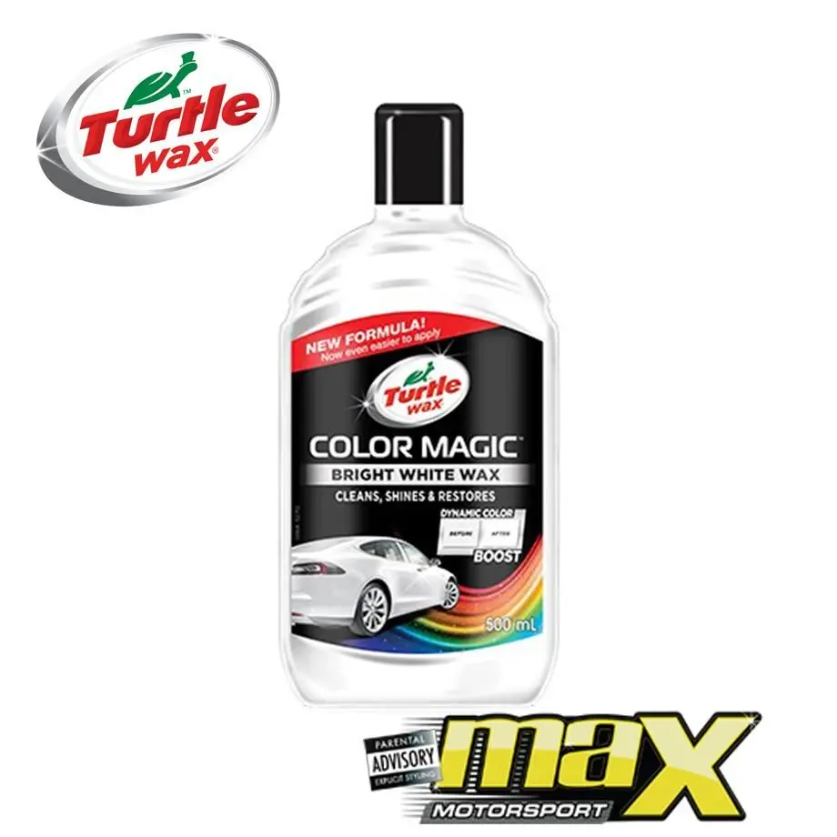 Turtle Wax Color Magic Bright White Wax (500Ml) 1