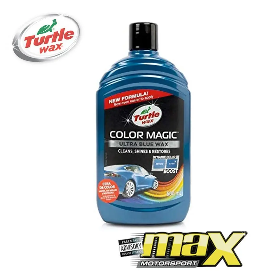 Turtle Wax Color Magic Ultra Blue Wax (500Ml) 1