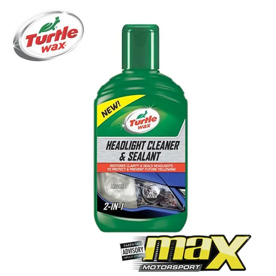 Turtle Wax Headlight Cleaner & Sealant 300Ml 1