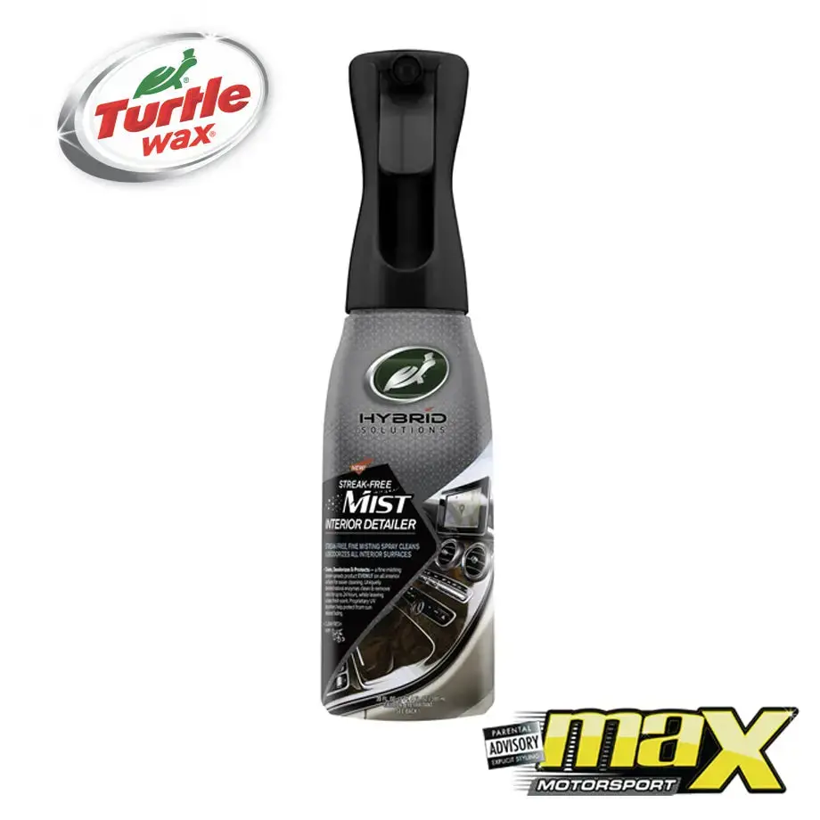 Turtle Wax Hybrid Solutions Streak-Free Mist Interior Detailer Spray (591Ml) 1
