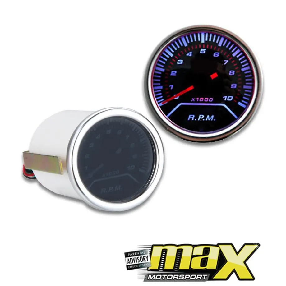 Type-R 2 Inch Smoked Gauge - Rev Counter 1
