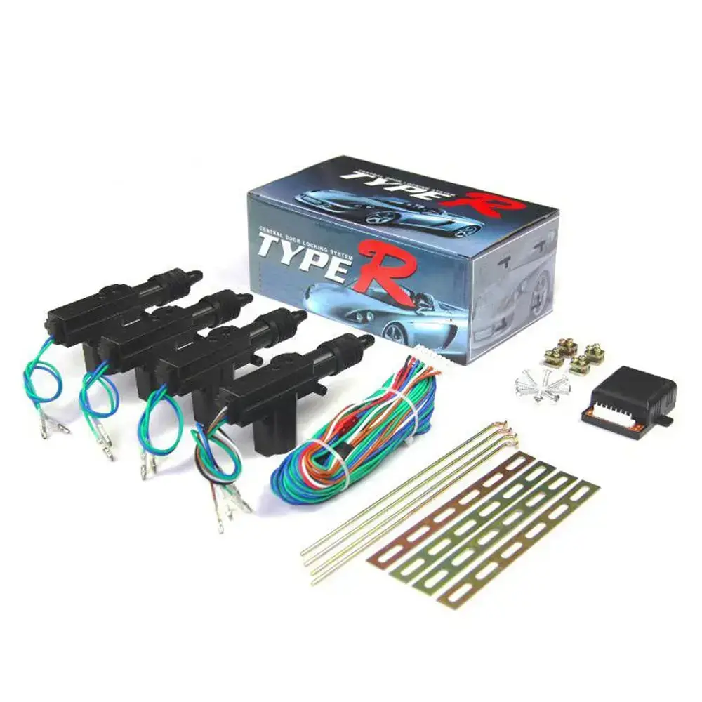 Type-R 4 Door Universal Central Locking System Kit - Without Remote 1
