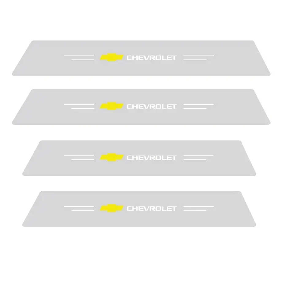 Universal 4 Door Stick On Side Sills Protector - Chev 1