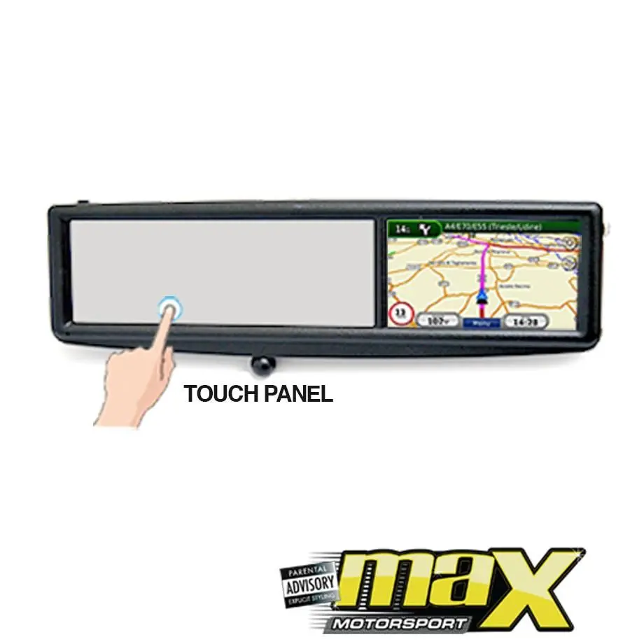 Universal 4.3" Rear View Camera With Gps 1