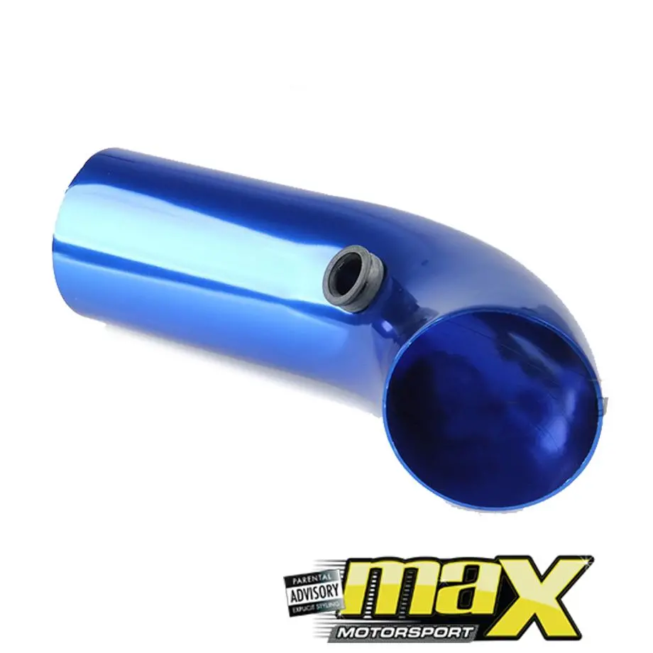Universal Aluminium Induction Pipe (Blue - 76Mm) 1