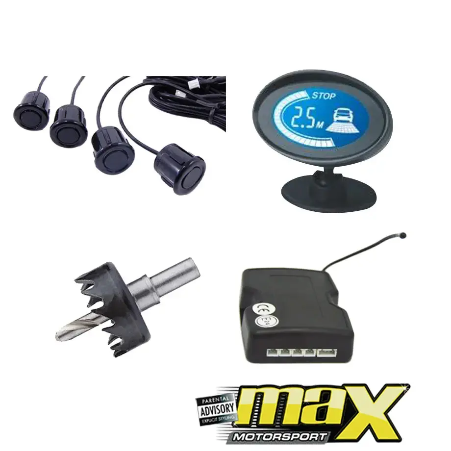 Universal Auto Spy Lcd Pdc Parking Sensors Kit 1