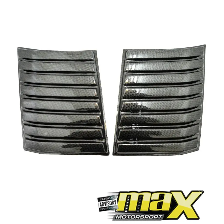 Universal Carbon Fibre Bonnet Vents 1