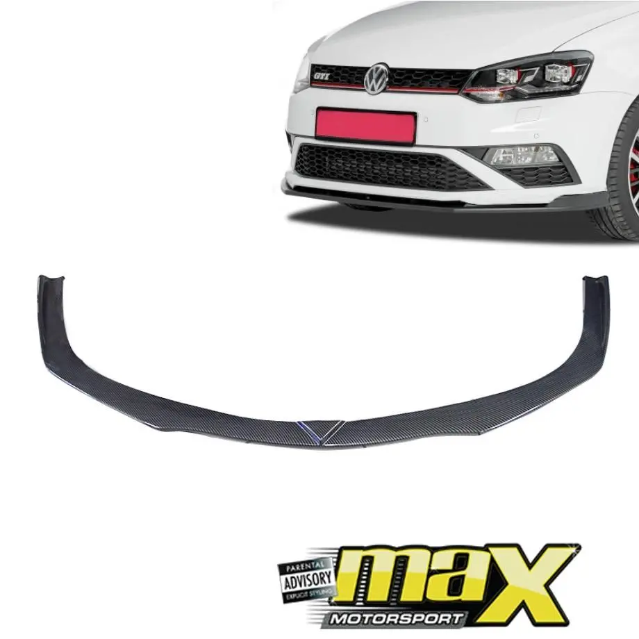 Universal Carbon Front Lip Spoiler 1