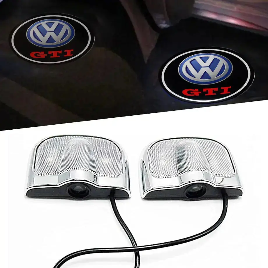 Universal Courtesy Shadow Lights - Vw Gti Logo 1