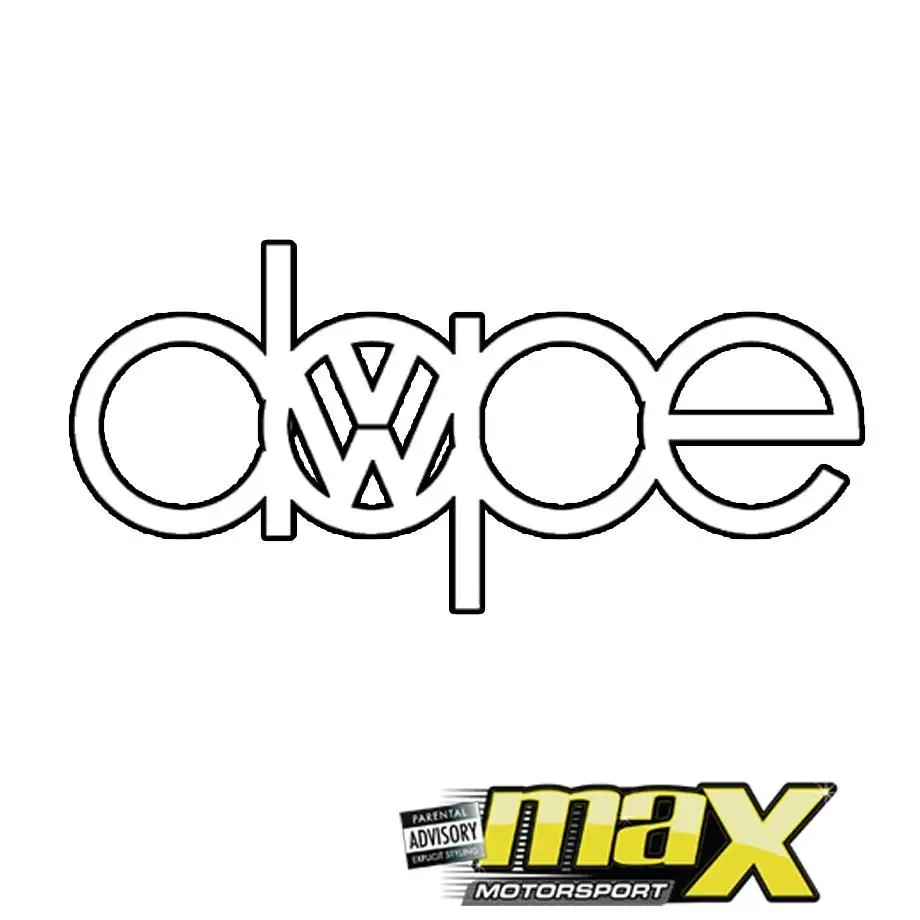 Universal Dope Vinyl Sticker 1
