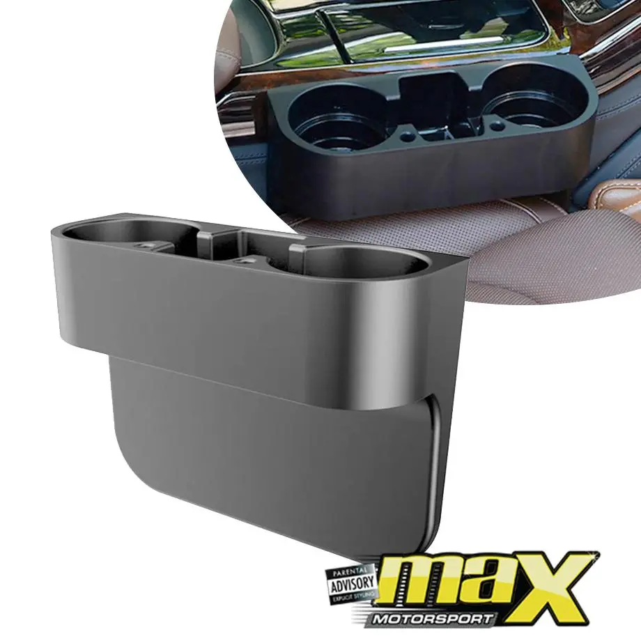 Universal Double Cup Side Pocket Holder 1