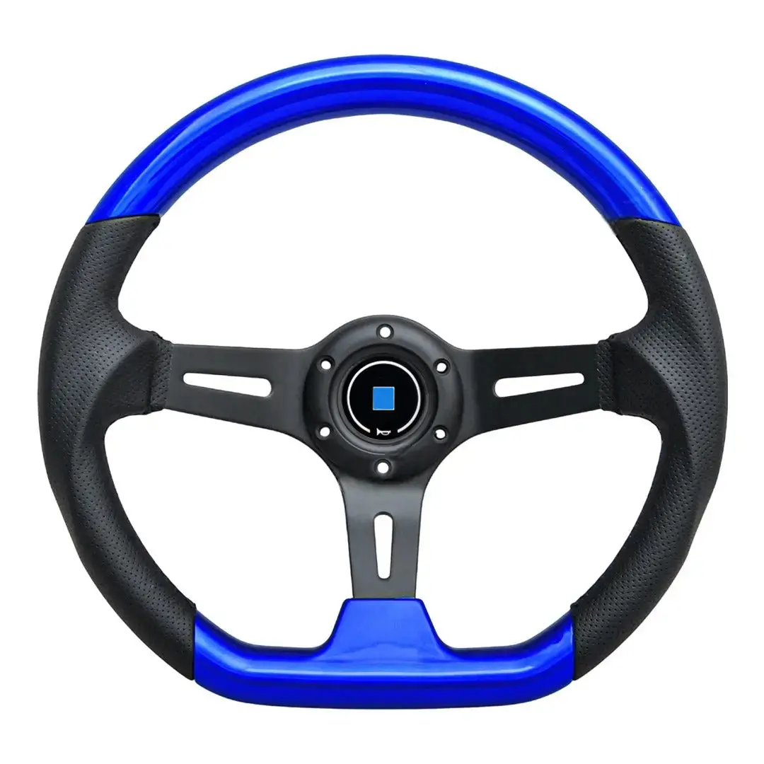 Universal Flat Bottom Drift Style Steering Wheel (320Mm) 1