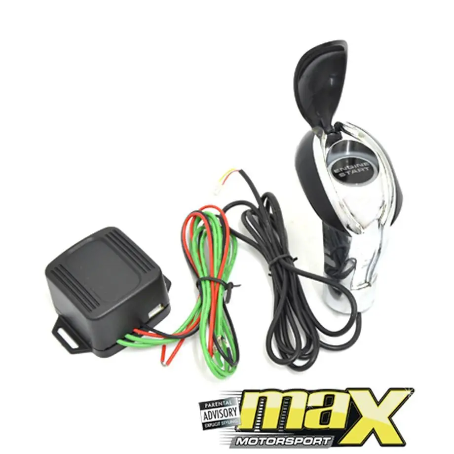 Universal Flip Up Push Start Racing Gear Knob 1