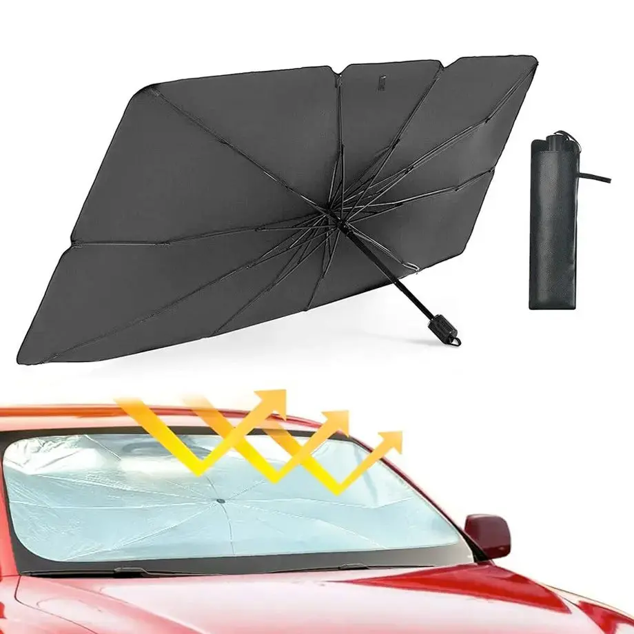 Universal Umbrella Style Sun Shade Window Visor - Small 1