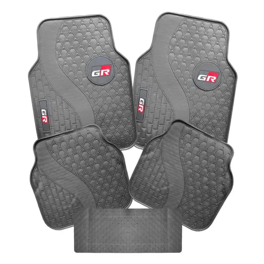 Universal Gr Sport Style 5-Piece Rubber Car Mats 1