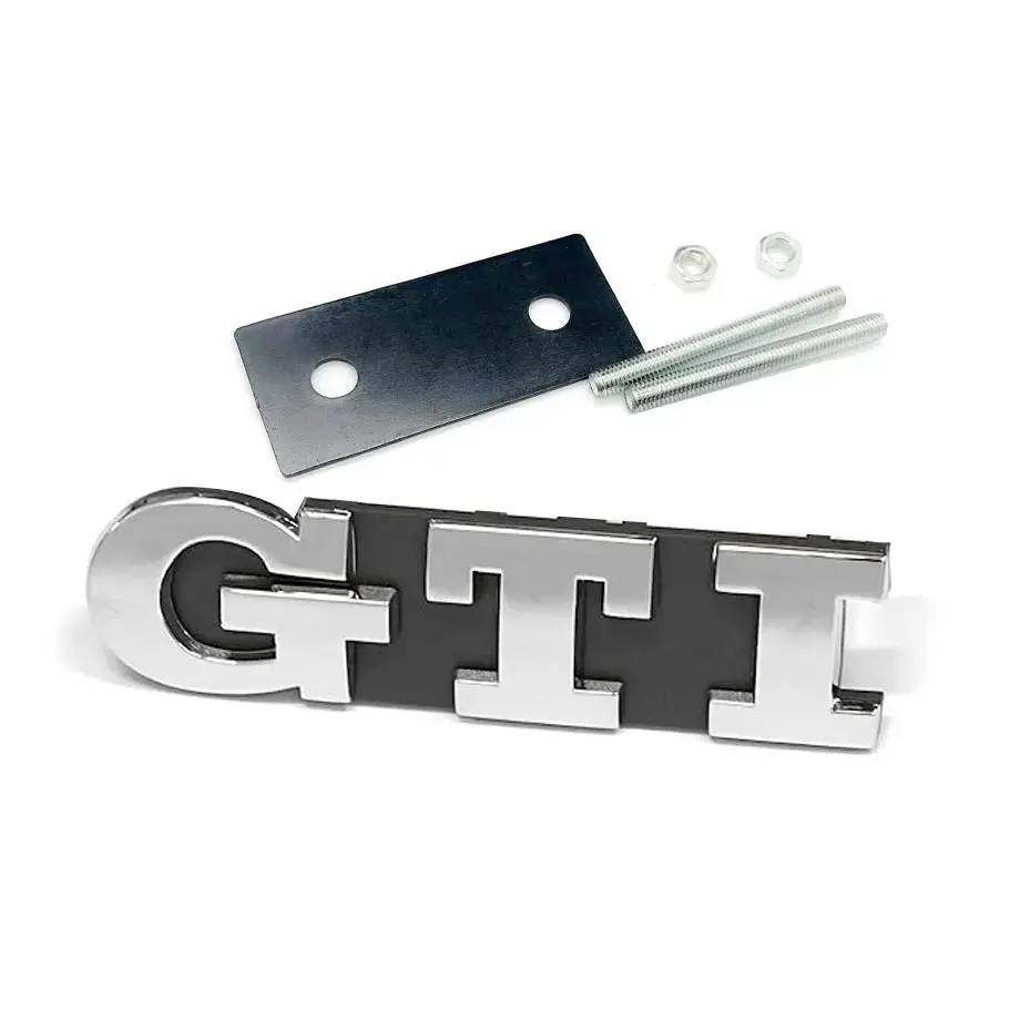 Universal Gti Grille Badge - Silver 1