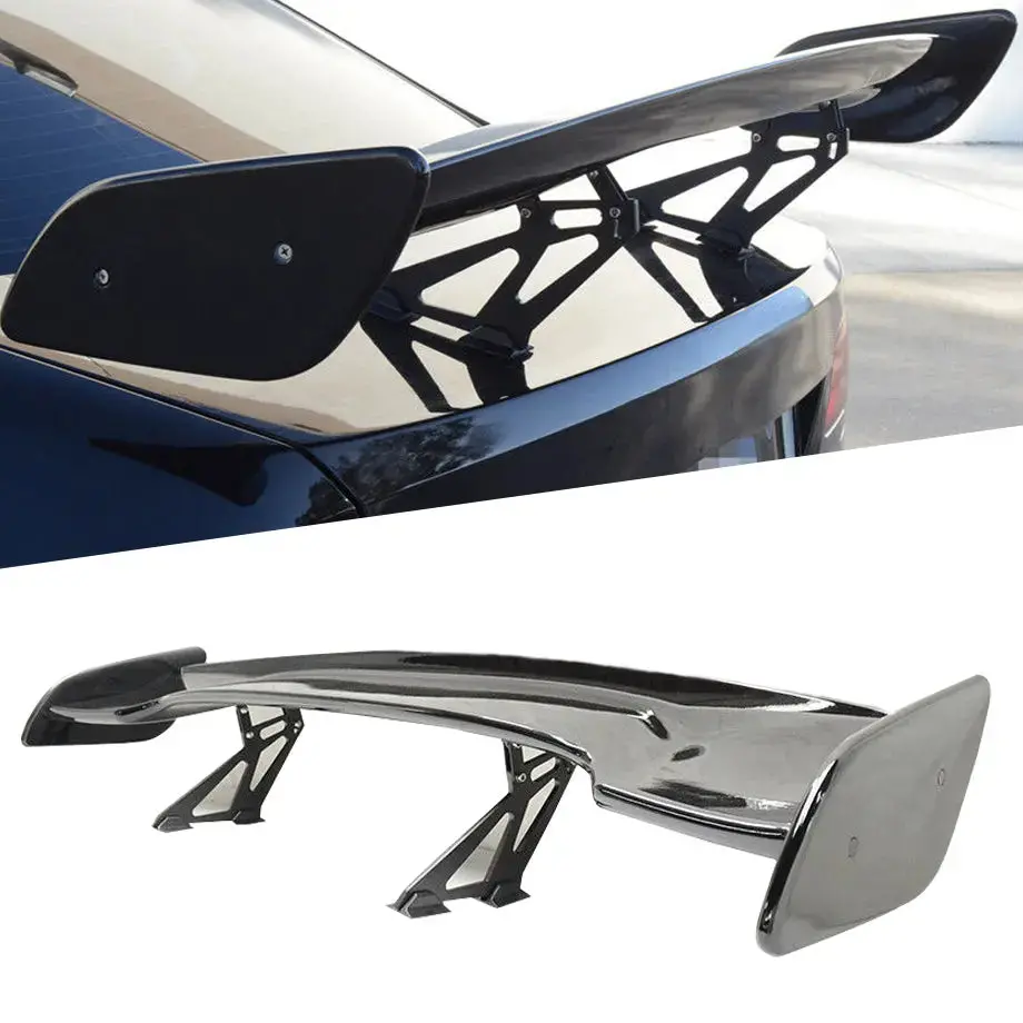 Universal Gt Style Gloss Black Touring Wing 1