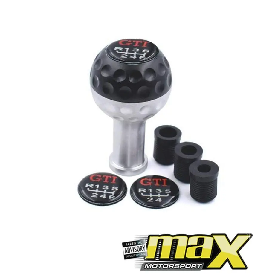 Universal Golf Ball Gti Style Gear Knob (Black) 1