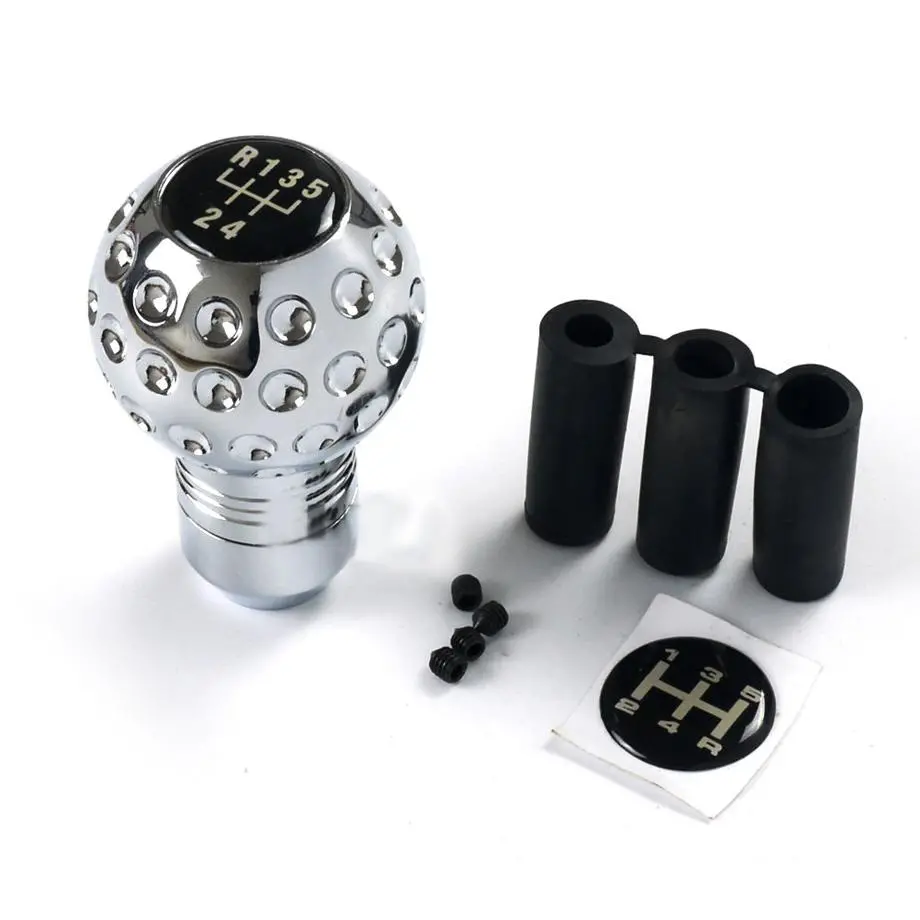 Universal Golf Ball Style Gear Knob (Chrome) 1